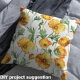thumbnail image 2 of Castle Fairy Floral Poppy Fabric by the Yard 1 Yard,Spring Graden Home Decor Fabric by the Yard,Chic Flower Room Decor Fabric by the Yard,Lightweight Room Decor, 2 of 6