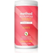 Method All Purpose Cleaning Wipes - Pink Grapefruit - 70 Wipes Pack of 4