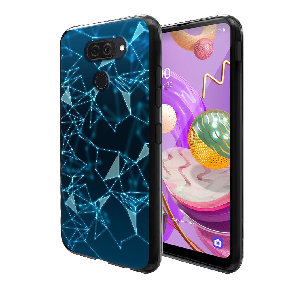 FINCIBO Soft TPU Black Case Slim Cover for LG Q70 Q620 6.4" 2020 (2