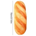 thumbnail image 3 of Marryso Cute Simulation Bread Shape Plush Toys Gift Support Soft Cushion Home Decor, 3 of 8
