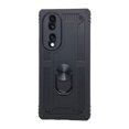 thumbnail image 1 of Funda Uso Rudo Con Anillo Magnético Para Honor 70 Negro Más 2 Micas De Cristal Cely Vesmir, 1 of 5