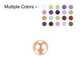 thumbnail image 4 of Uxcell Pearl Rivet Studs Kit 10mm Pearl Rivets Faux Pearls Rivets Light Gold Tone 50Set, 4 of 6