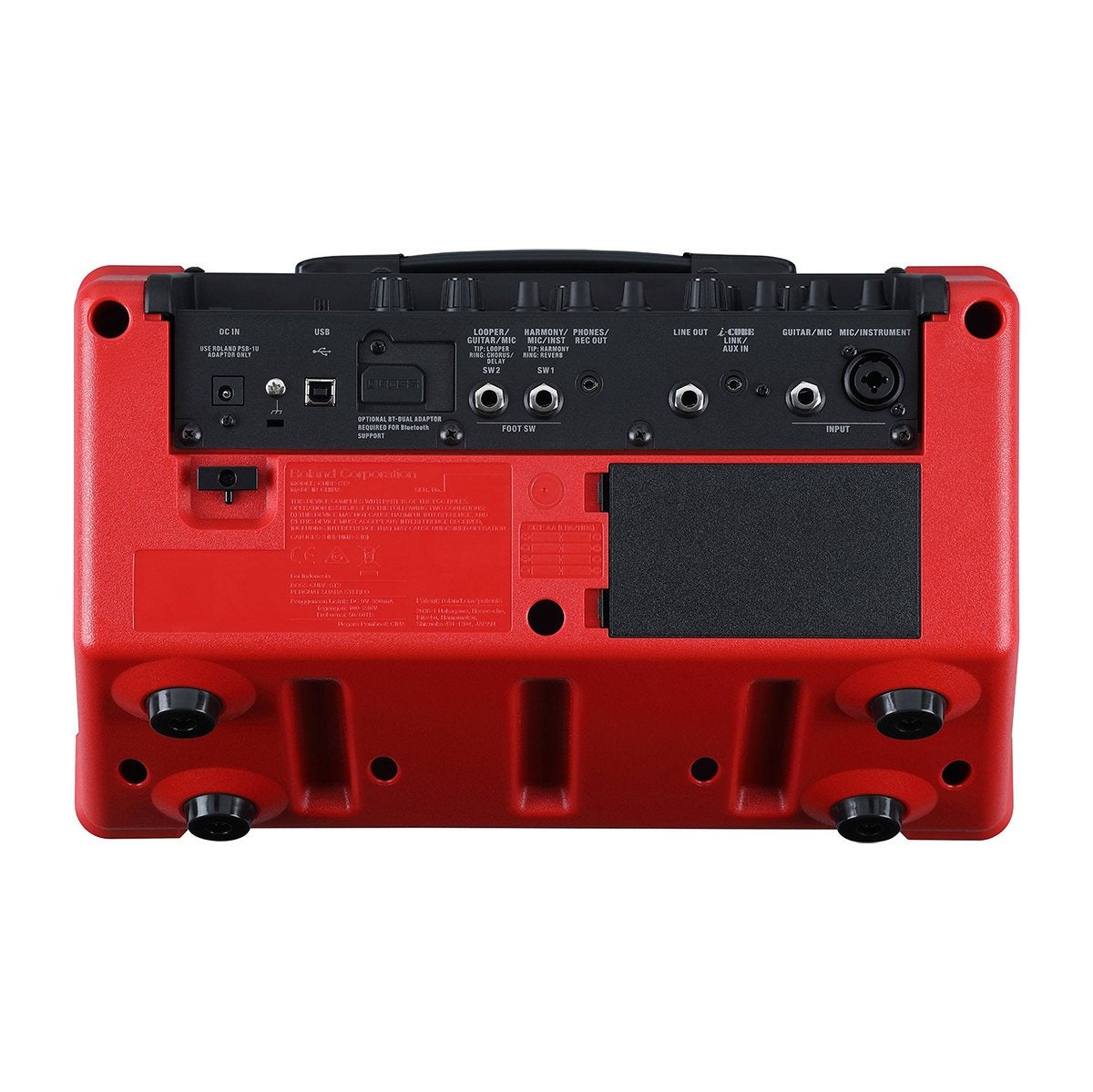 Boss Cube Street II 10-Watt 2x6.5" Guitar Combo Amplifier (Red)