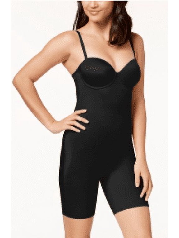 Suit Strapless Convertible Underwire Mid-Thigh Bodysuit SZ Medium
