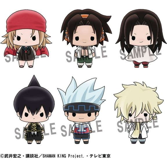 Shaman King Set of 6 PVC Mini Figures