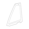 Genuine OE Toyota Weatherstrip - 68188-0R050
