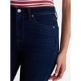 thumbnail image 4 of No Boundaries Stretch Denim Bootcut Jeans, 32" Inseam, Women's and Plus Sizes 00-28W, 4 of 5