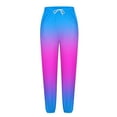 thumbnail image 5 of REALiKUN Women's Ombre Joggers, Yoga Workout Lounge Pants with Pockets, Athletic & Casual Running Pants, 5 of 6