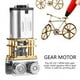 thumbnail image 3 of Motorreductor de metal de ángulo recto N20 de 12 V CC y 11 RPM con microengranaje para bolígrafo de impresión 3D, 3 of 12