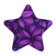 thumbnail image 2 of Star Shaped Energy Saving Night Light Living Room Night Light, Bedroom Night Light, Corridor Night Light, Study Night Light Large Purple Flower Pattern, 2 of 6