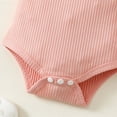 thumbnail image 7 of Girl's Outfit Set Short Sleeved Bodysuit Bowknot Shorts With Headband 3Pc Sets, 7 of 7