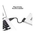 thumbnail image 3 of USB 2.0 to 13 Pin Slimline SATA Laptop CD/DVD ROM Optical Drive Adapter Cable Black - 35cm, 3 of 7