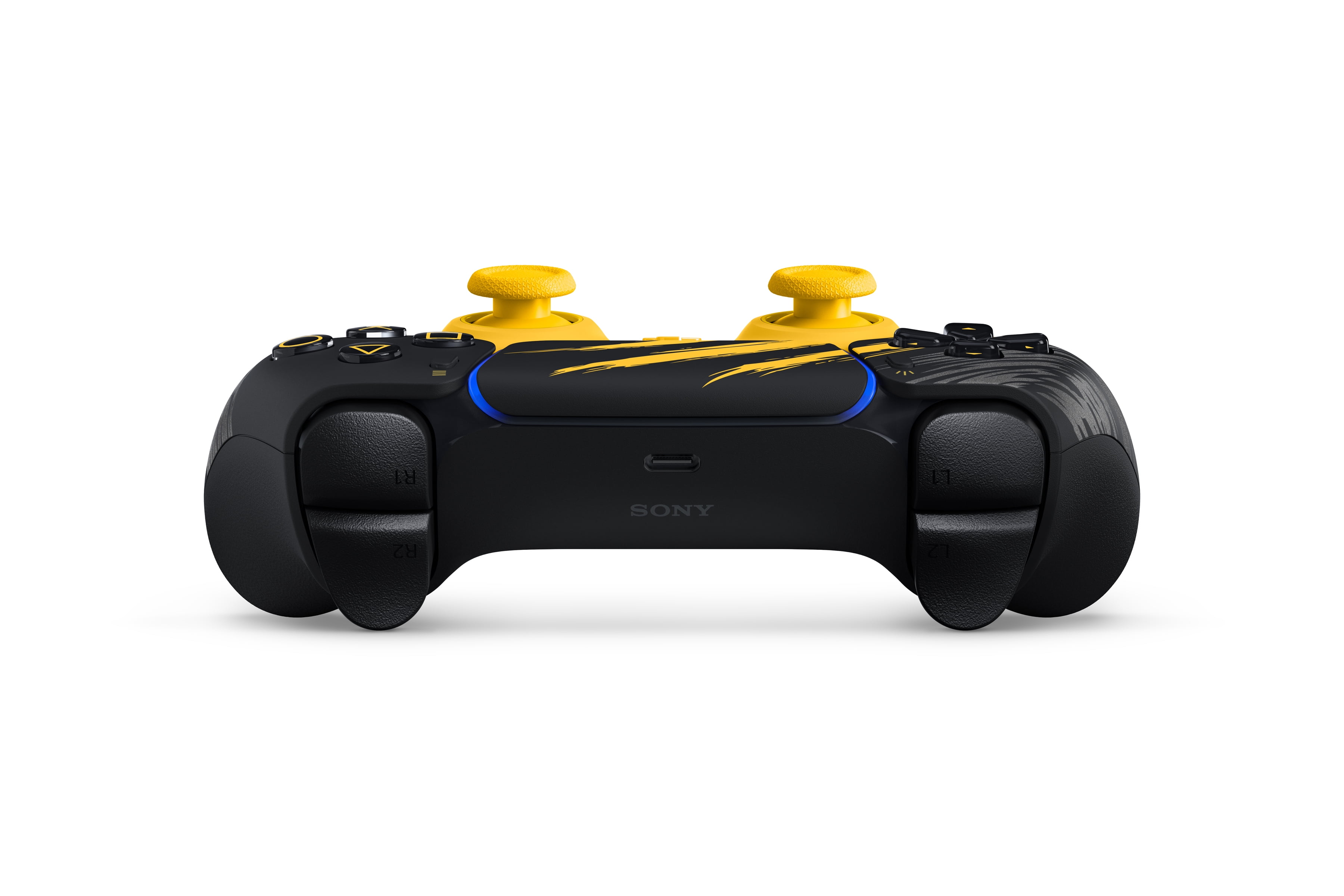 DualSense® Wireless Controller – Marvel’s Wolverine Battle Yellow Limited Edition