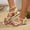 White, variant on Womens Flat Thin-Strap Cross-Strap Lightweight Beach Sandals, Minimalist Delicate Straps for Breathable Summer Style, Comfortable Cushioned Footbed for All-Day Walking