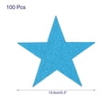 thumbnail image 2 of Estrella Recortes Papel Cinco Estrella Confeti Adornos para Cumpleaños Fiesta Aula Boda Boletín Tablero Pared Decoraciones 5.3 Pulgadas, (Claro Azul) Paquete de 100, 2 of 5