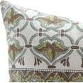 thumbnail image 4 of Fabdivine Block Printed Pure Linen Pillow Covers for Home Decor, 12X20, Hridhyavan, 4 of 6
