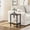 Black, variant on End Table, Side Table, Nightstand, 2-Tier Storage Shelf, Sofa Side Table for Small Space, Living Room, Bed Room Black TB01BK034