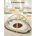 thumbnail image 3 of YISUFO 6-IN-1 Washable Baby Activity Play Mat, Unisex Baby Activity Gym Tummy Time Mat with 6 Detachable Toys Gift for Toddler Infant 0-6-12-18 Months, 3 of 8