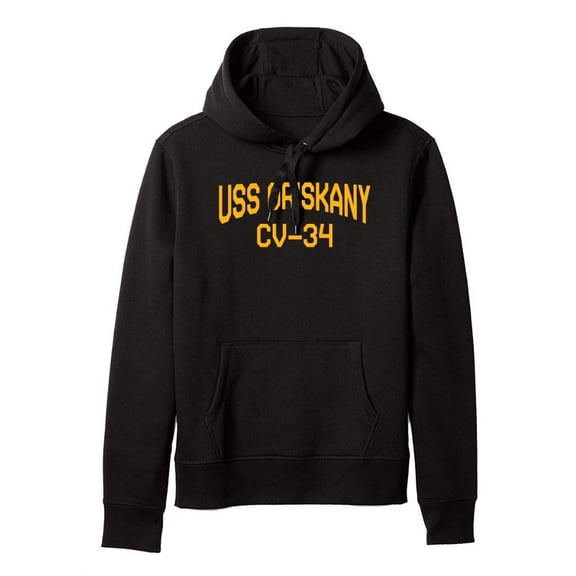 USS Oriskany CV-34 Aircraft Carrier Standard Size Pullover Hoodie