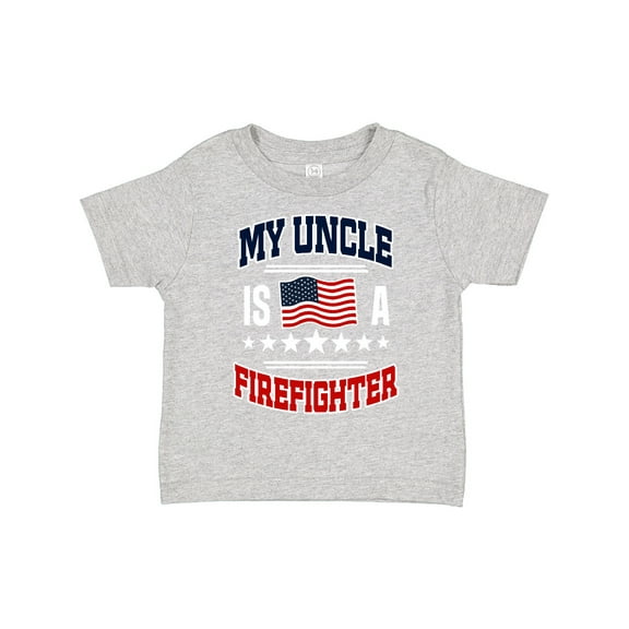 Inktastic My Uncle is a Firefighter Nephew Boys or Girls Toddler T-Shirt