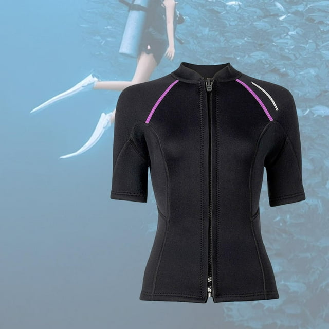 Traje de buceo de neopreno de neopreno de 15 mm para mujer Arriba