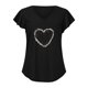 thumbnail image 3 of Moda mujer Casual volantes manga corta Irregular cuello en V impreso Tops blusa camisetas Pompotops  hkajfhjk470464, 3 of 5
