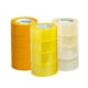 thumbnail image 1 of Cinta transparente para embalaje exprés, cinta de sellado para cajas, rollo grande de cinta amarilla, 1 of 1