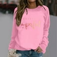 thumbnail image 4 of Women's Sweatshirts 2025 Perfectly Imperfect Sweatshirt Mental Health Sweatshirts Pullover Tops Sweatshirt for Women, 4 of 5
