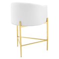 thumbnail image 5 of Modway Savour Tufted Performance Velvet Counter Stool, White, 5 of 9