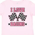 thumbnail image 4 of Inktastic I Love Racing Rally Flags Girls Girls Toddler T-Shirt, 4 of 5