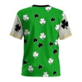 thumbnail image 4 of St Patricks Day Mens Shirt Round Neck Short Sleeve Tops 3D Print Funny T Shirt Irish Men's Novelty Shirts Casual Summer Tees, 4 of 8