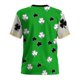 thumbnail image 4 of Xuyuer Women's Saint Patrick's Day Printed Round Neck Solid Color Short Sleeve Casual Loose Top, 4 of 8