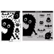 thumbnail image 1 of Decoraciones de Halloween para fiestas, suministros de fiesta de fantasma, colgantes de madera para Feliz Día de Halloween, artesanías de madera 2023, 1 of 4