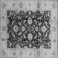 thumbnail image 1 of Ahgly Company Indoor Square Oriental Gray Traditional Area Rugs, 5' Square, 1 of 4