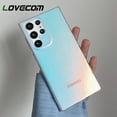 thumbnail image 2 of Funda de teléfono con láser degradado de lujo para Samsung S23 S22 Ultra S21 Plus S20 FE A13 A53 A52 A72 A51 A71 A32 5G Note 20, funda de TPU suave Tan Jianjun unisex, 2 of 2