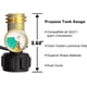 thumbnail image 2 of Propane Tank Gauge Level Indicator, Leak Detector Gas Pressure Meter Universal -type 1 Connection, 2 of 5