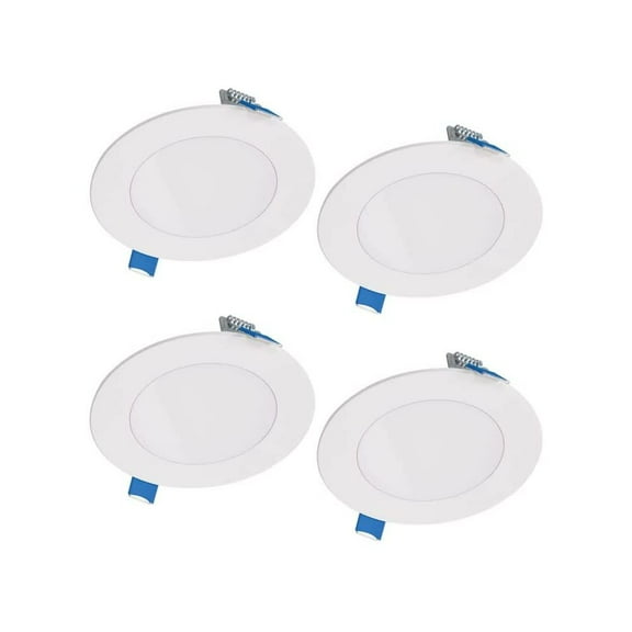 Halo Downlight 4In Matte White 10.1W 650 Lumen Led 4Pk