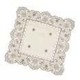 thumbnail image 2 of Chemin de Table Imperméable Pastoral Brodé Floral Décoration Maison Mariage, 2 of 8