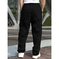thumbnail image 4 of Pantalón Casual Holgado Con Múltiples Bolsillos Para Hombre, 4 of 8