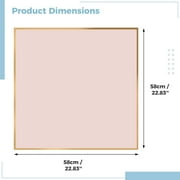100pcs 10Colors Wrapping Paper, Waterproof Flowers Packaging Paper, DIY Wrapping Sheets for Gift Box Florist Bouquet 23 x 23 in