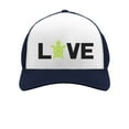 thumbnail image 1 of TeeStars - I Love Turtles - Animal Lover Turtle Print Cute Trucker Hat Mesh Cap One Size navy/white, 1 of 4