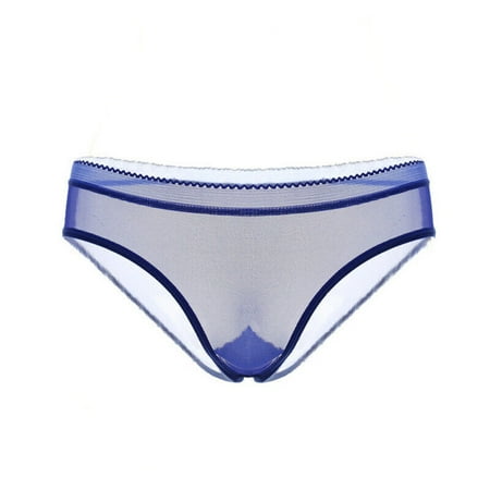

Womens Sexy Underwear See Through Lingerie Sheer Briefs Lace Panties Knickers
