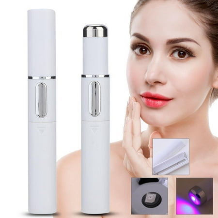 HERCHR Blu-ray Acne Removing Instrument Freckle Mole Dark Spot Removal Machine Skin Face Beauty Pen, Blu-ray Acne Removing Pen, Skin Care Beauty (Best Way To Remove A Mole On Your Face)