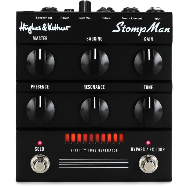 Pedal amplificador para guitarra Hughes & Kettner StompMan de 50 W