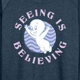 thumbnail image 3 of Casper The Friendly Ghost - Seeing Is Believing - Women's Lightweight French Terry Long Sleeve Shirt, 3 of 5