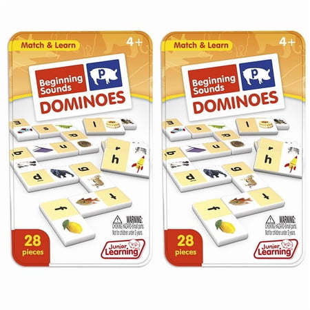 JUNIOR LEARNING Beginning Sounds Dominoes  2 Sets price history on PriceWatchPro