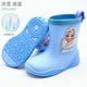 thumbnail image 1 of Botas de lluvia para niños de Disney frozen elsa, zapatos de lluvia para niños y niñas, pupilas ligeras antideslizantes, además de zapatos de agua de terciopelo para bebés, plantilla de 190mm 190 Gao Jinjia LED, 1 of 2