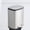 Silver, variant on 5L/1.32 Gallon Rectangular Step Trash Can, Stainless Steel Bathroom Garbage Can with Foot Pedal, Removable Inner Bucket and Side Handle, Soft Edge Lid Design for Bathroom, Bedroom, Office, Black