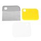 thumbnail image 1 of WHAMVOX 1Jgo Raspador Amarillo Para Cocina Herramienta Resistente Para Alisar Pasteles, 1 of 8