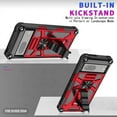 thumbnail image 5 of Tough Ultra Rugged Hybrid Case for Google Pixel 7 - Red, 5 of 6